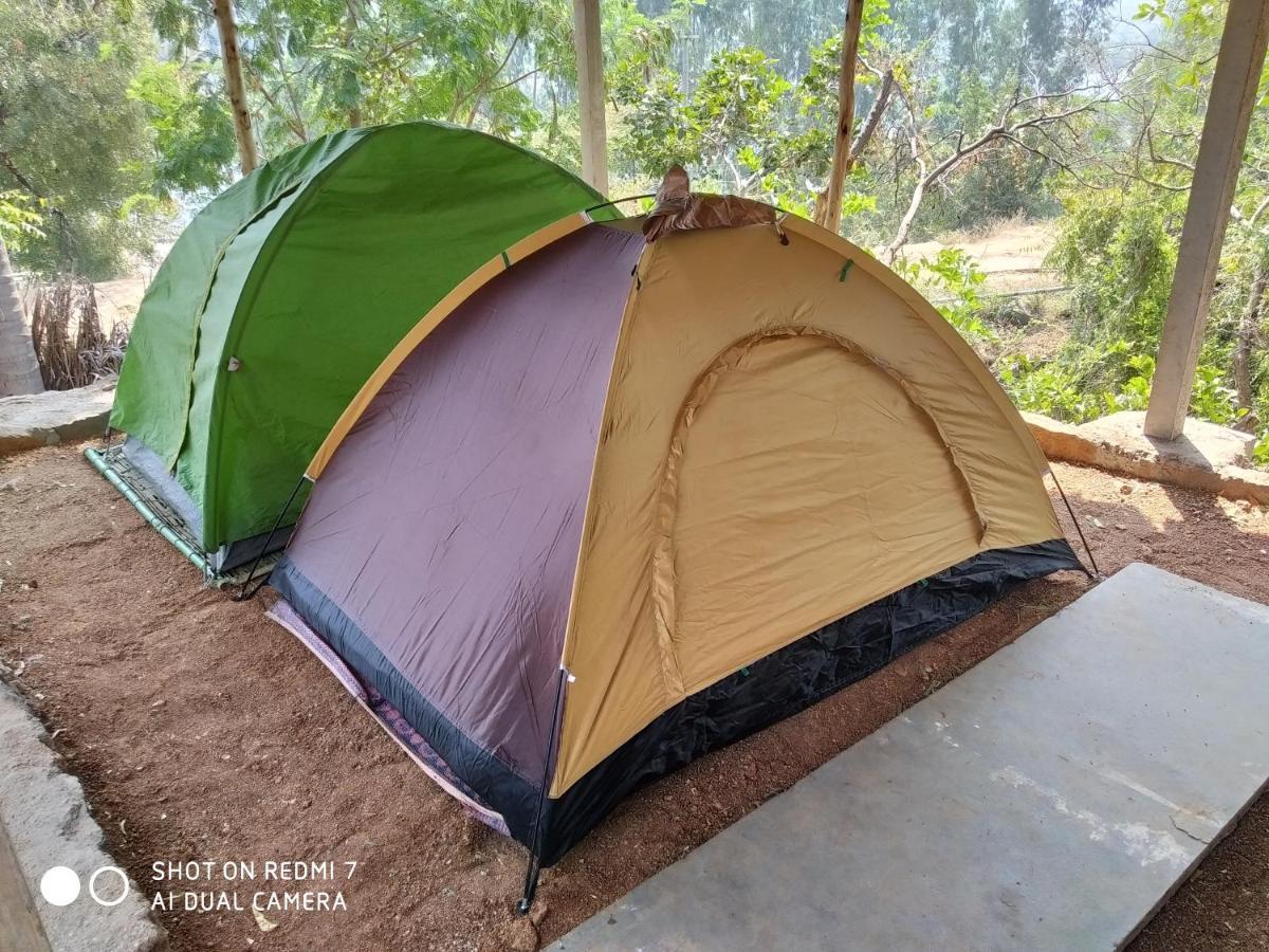 Hotel Drunken Monkey Camping Site Hampi Exterior foto