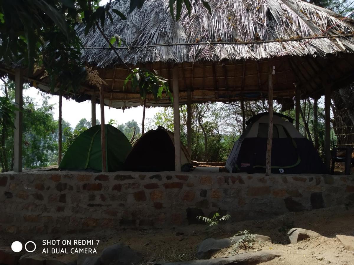 Hotel Drunken Monkey Camping Site Hampi Exterior foto